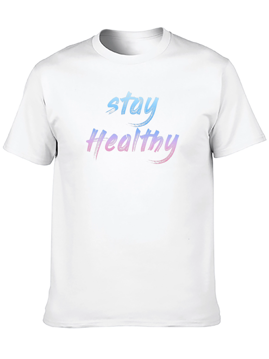 Stay Healthy Black T-Shirt