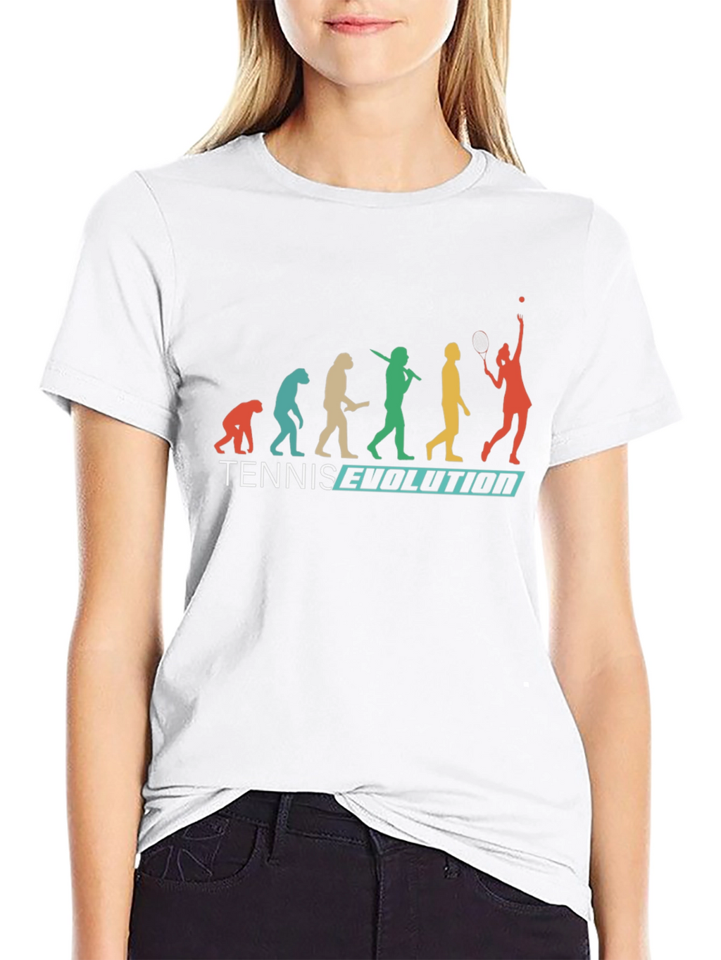 Tennis Evolution Graphic T-Shirt