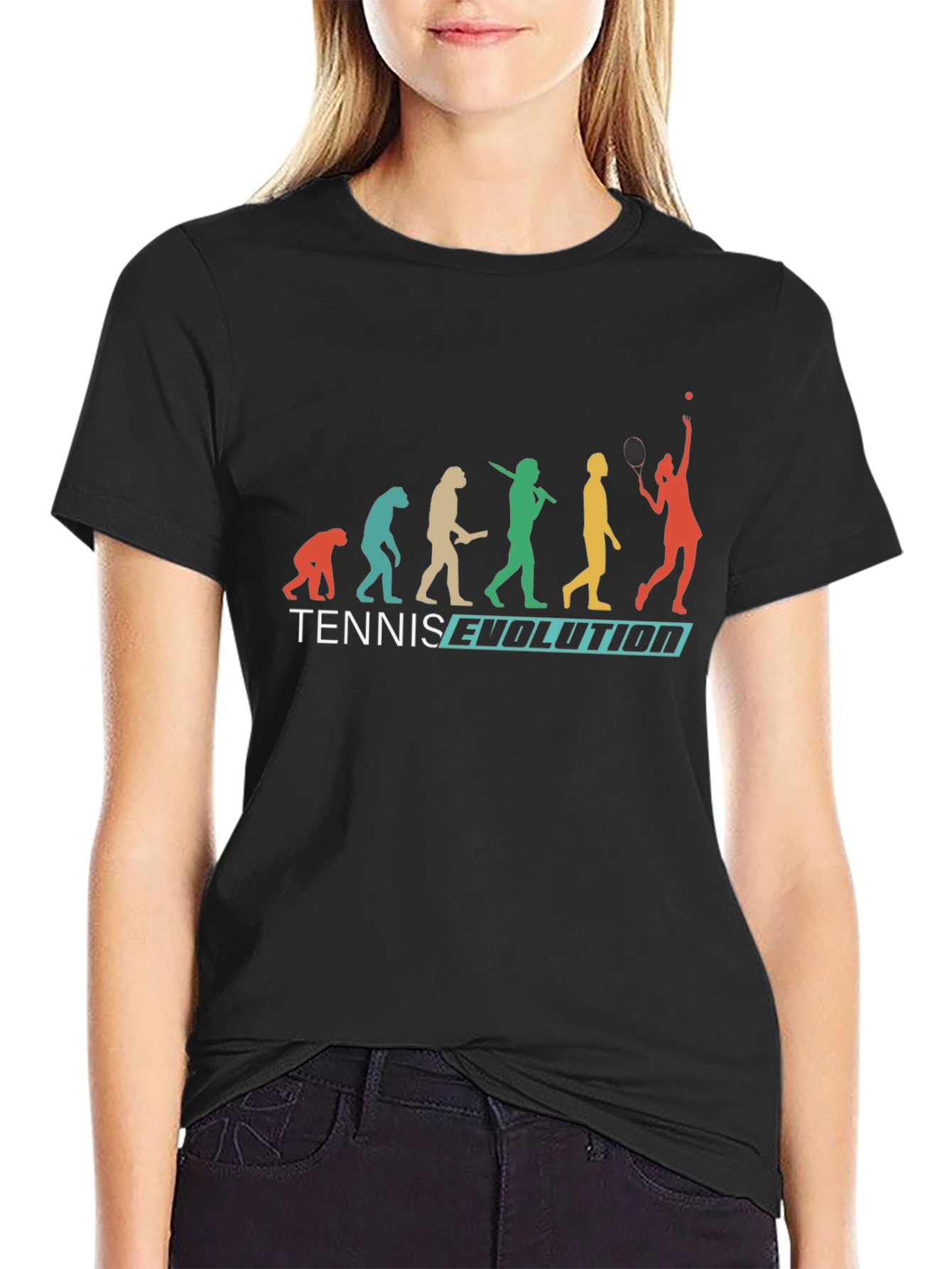 Tennis Evolution Graphic T-Shirt
