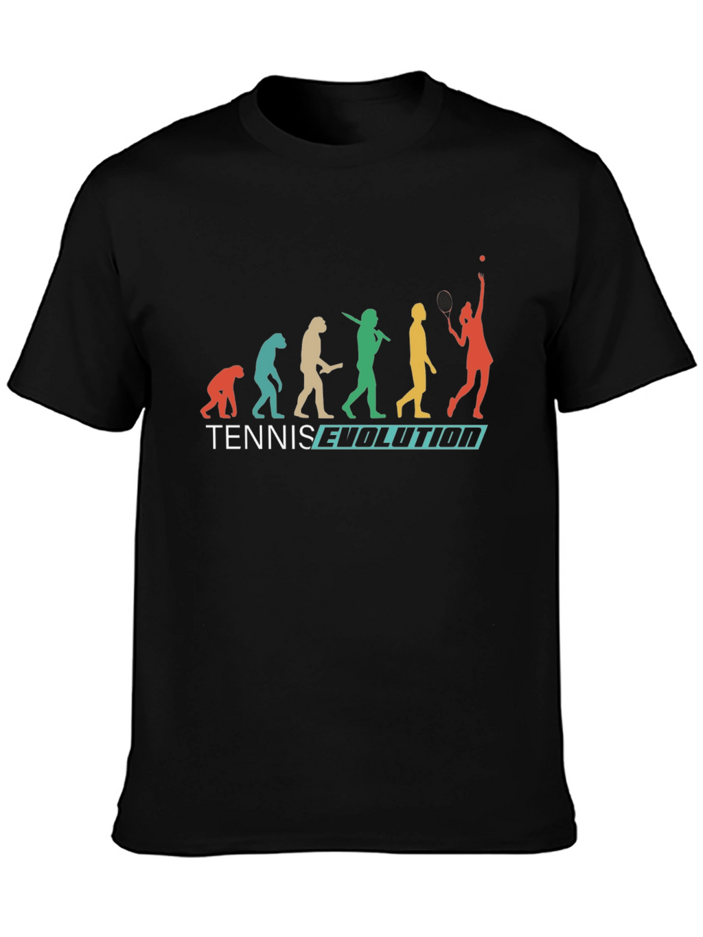 Tennis Evolution Graphic T-Shirt