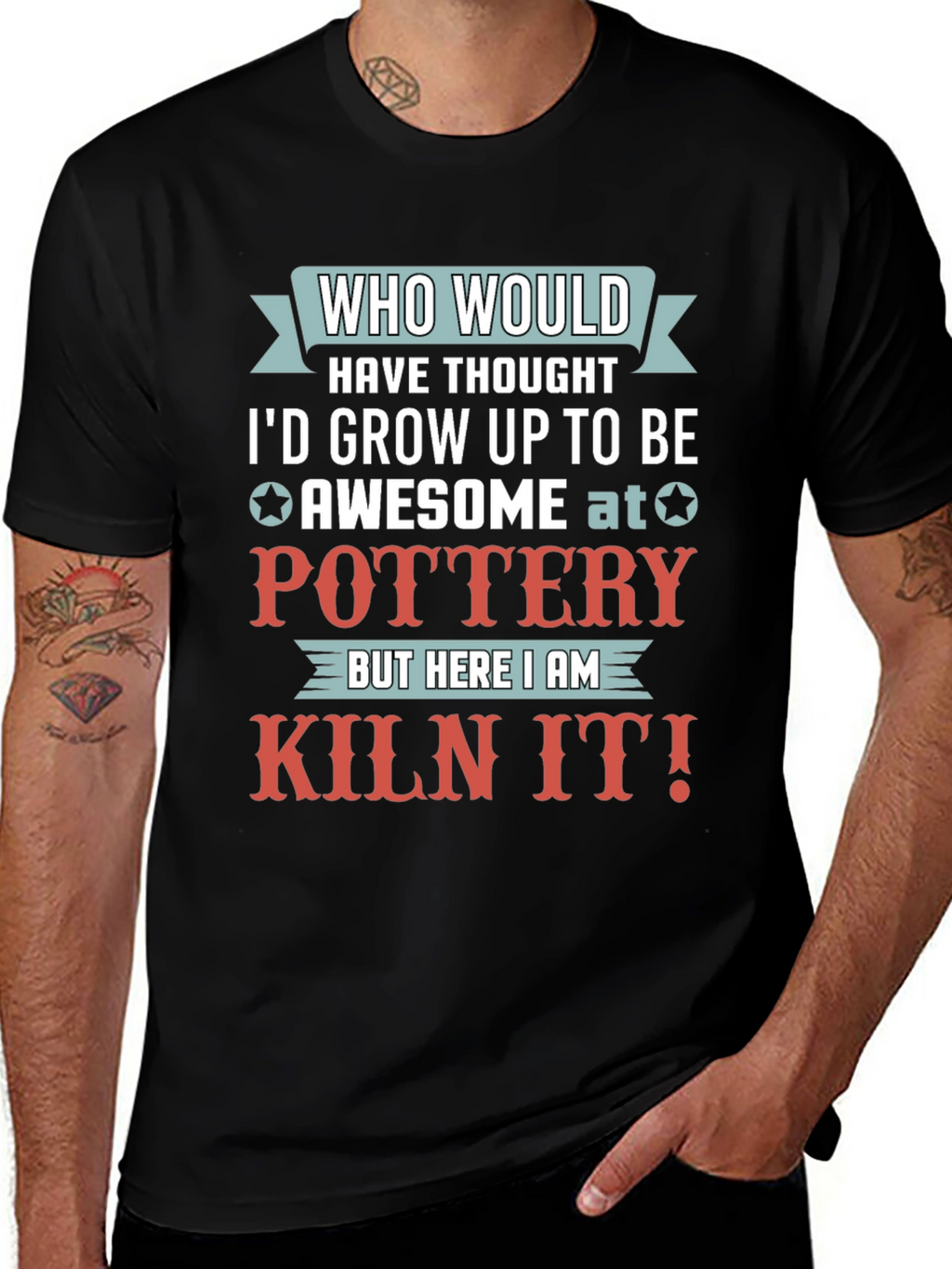 Awesome at Pottery Graphic T-Shirt