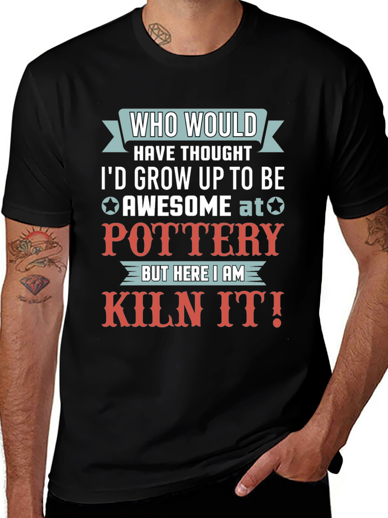 Awesome at Pottery Graphic T-Shirt