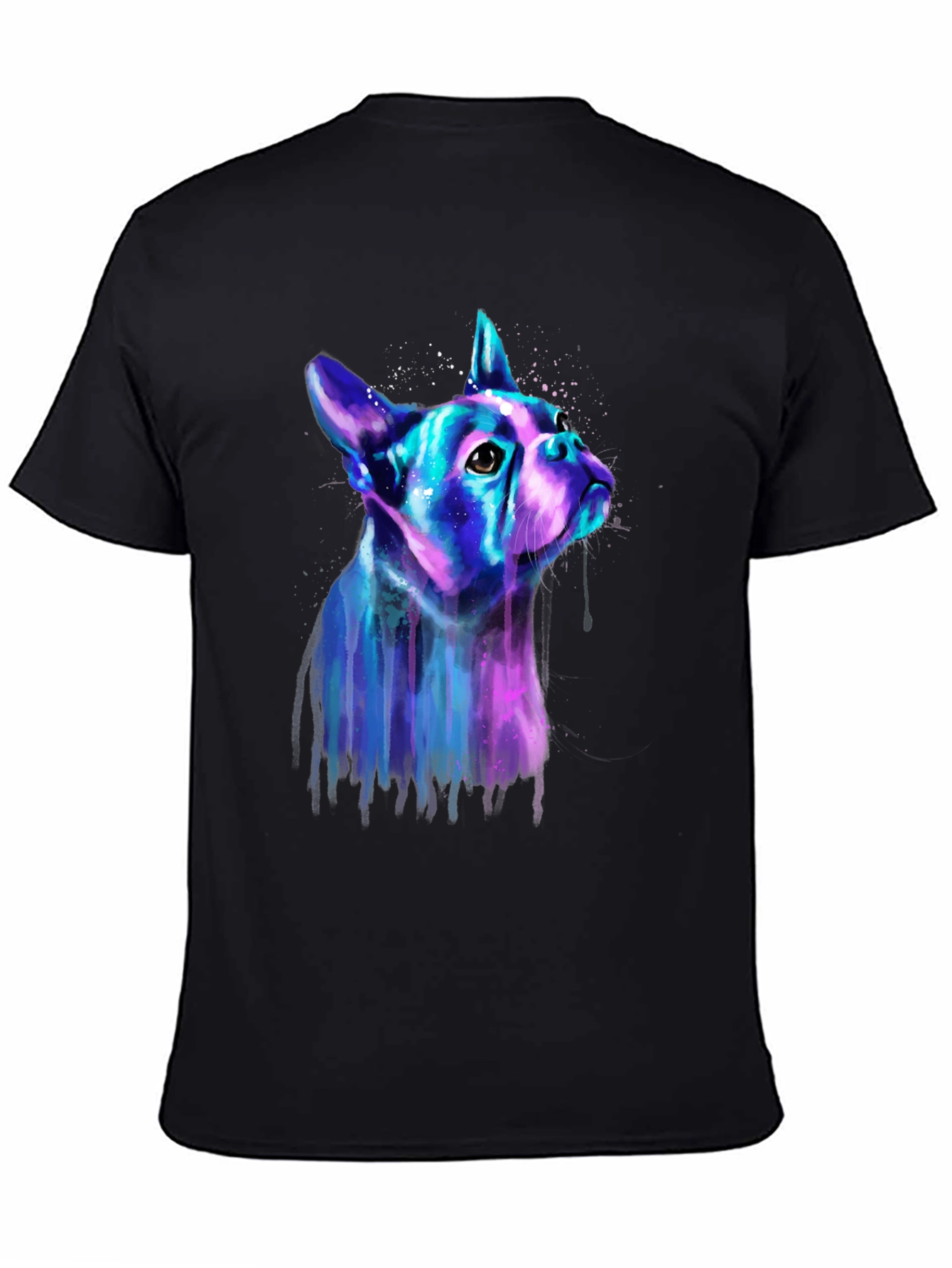 Neon Bulldog Graphic Tee
