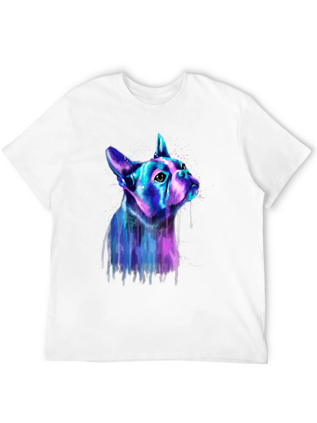 Neon Bulldog Graphic Tee