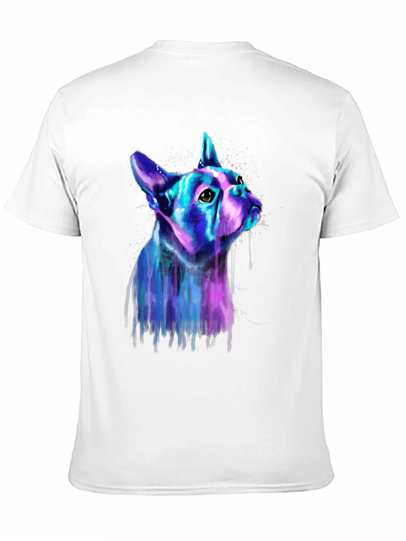 Neon Bulldog Graphic Tee