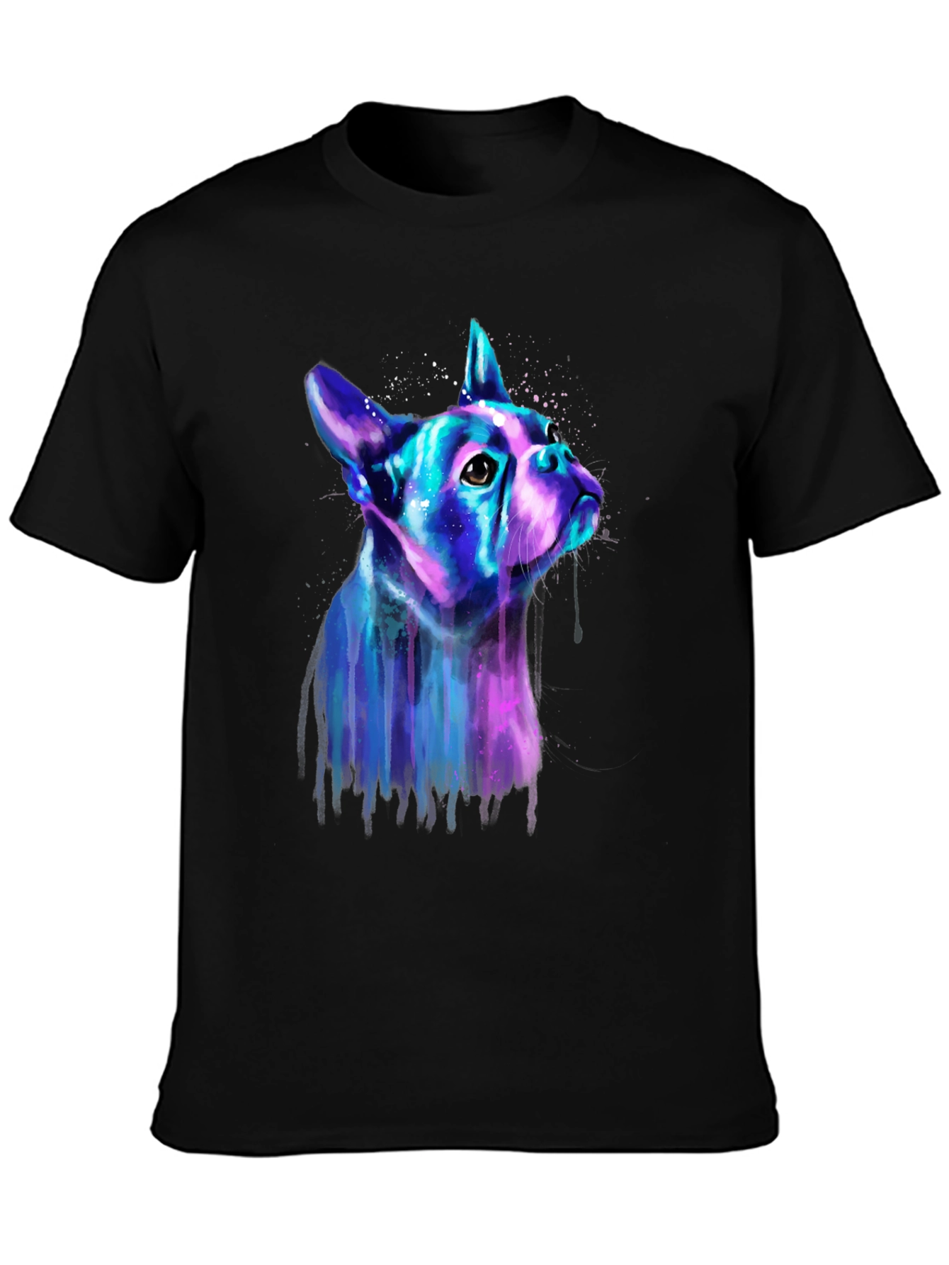Neon Bulldog Graphic Tee