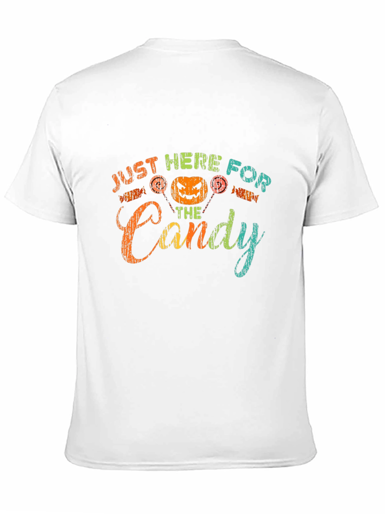 Halloween Just Here For The Candy T-Shirt