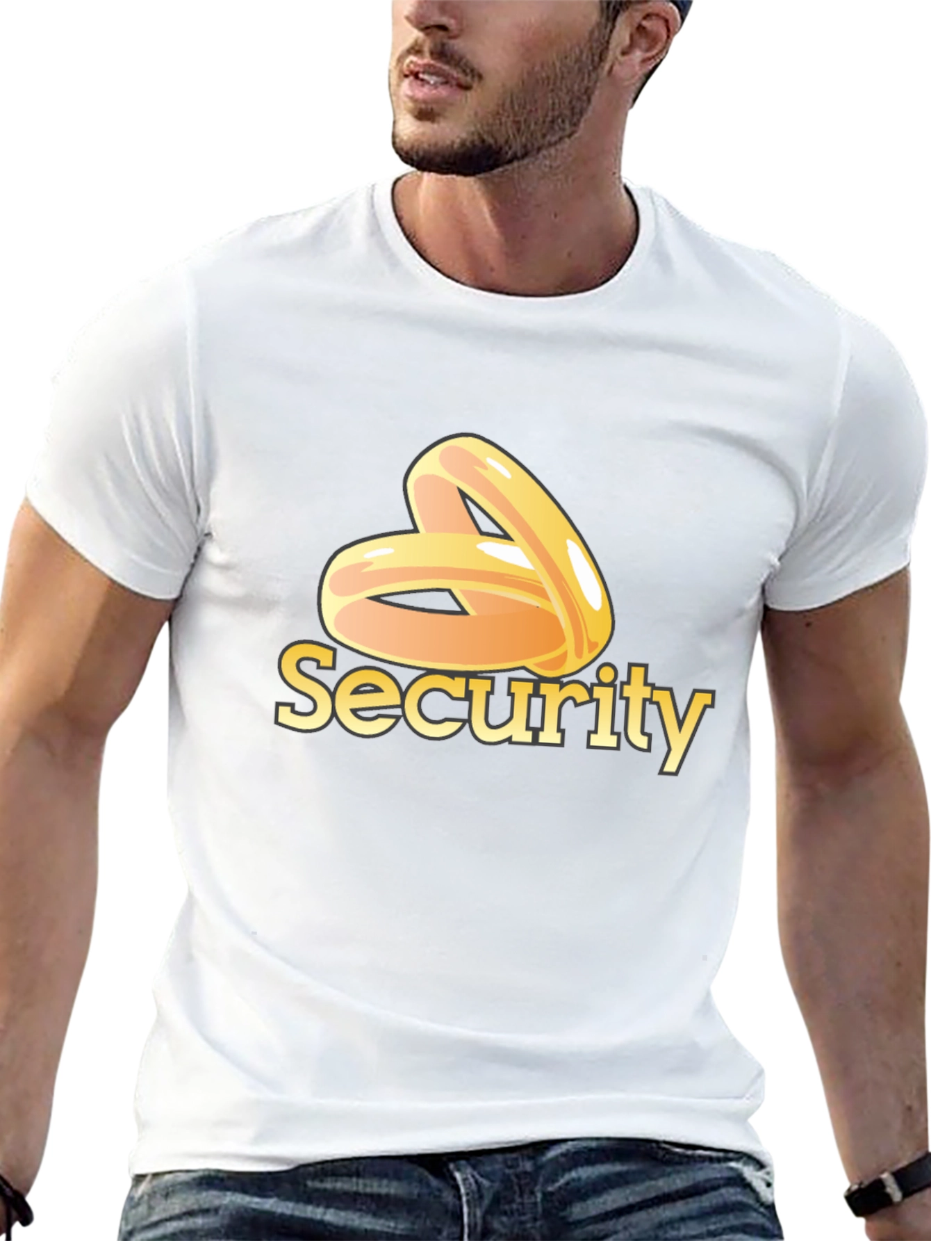 Security Wedding Rings Graphic T-Shirt
