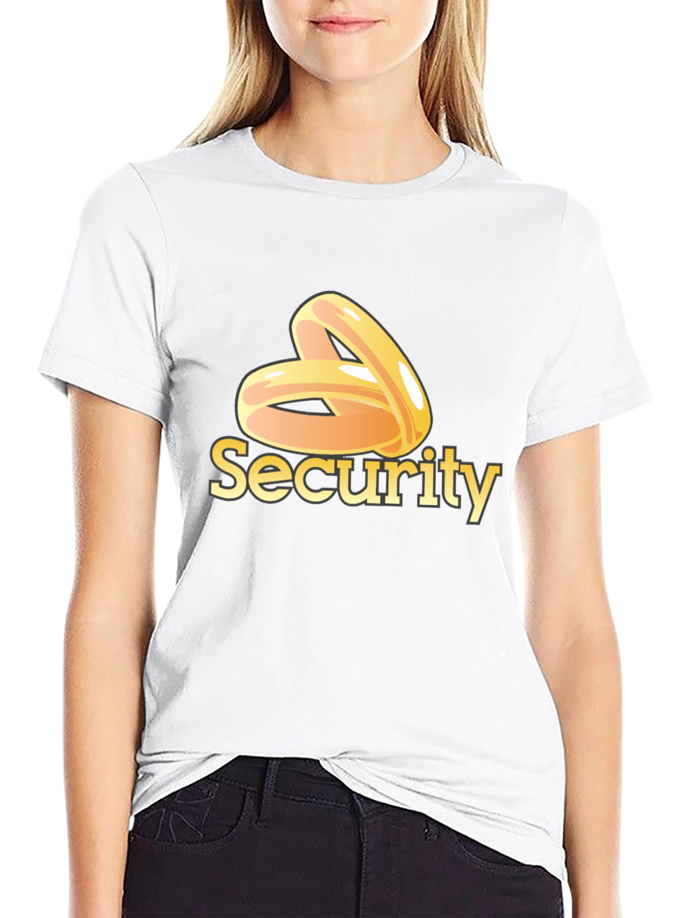 Security Wedding Rings Graphic T-Shirt