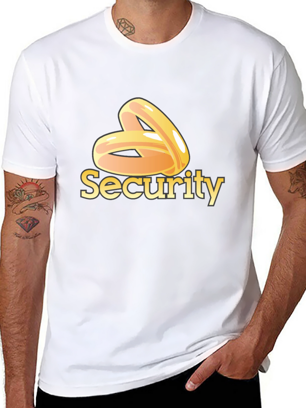 Security Wedding Rings Graphic T-Shirt