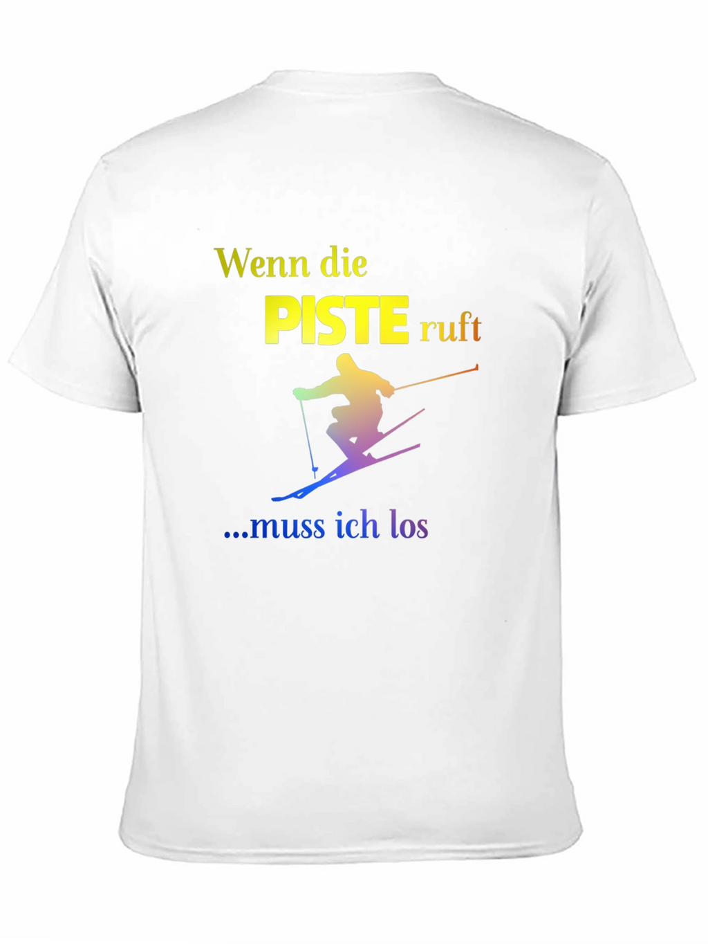 Ski Slope T-Shirt - German Text
