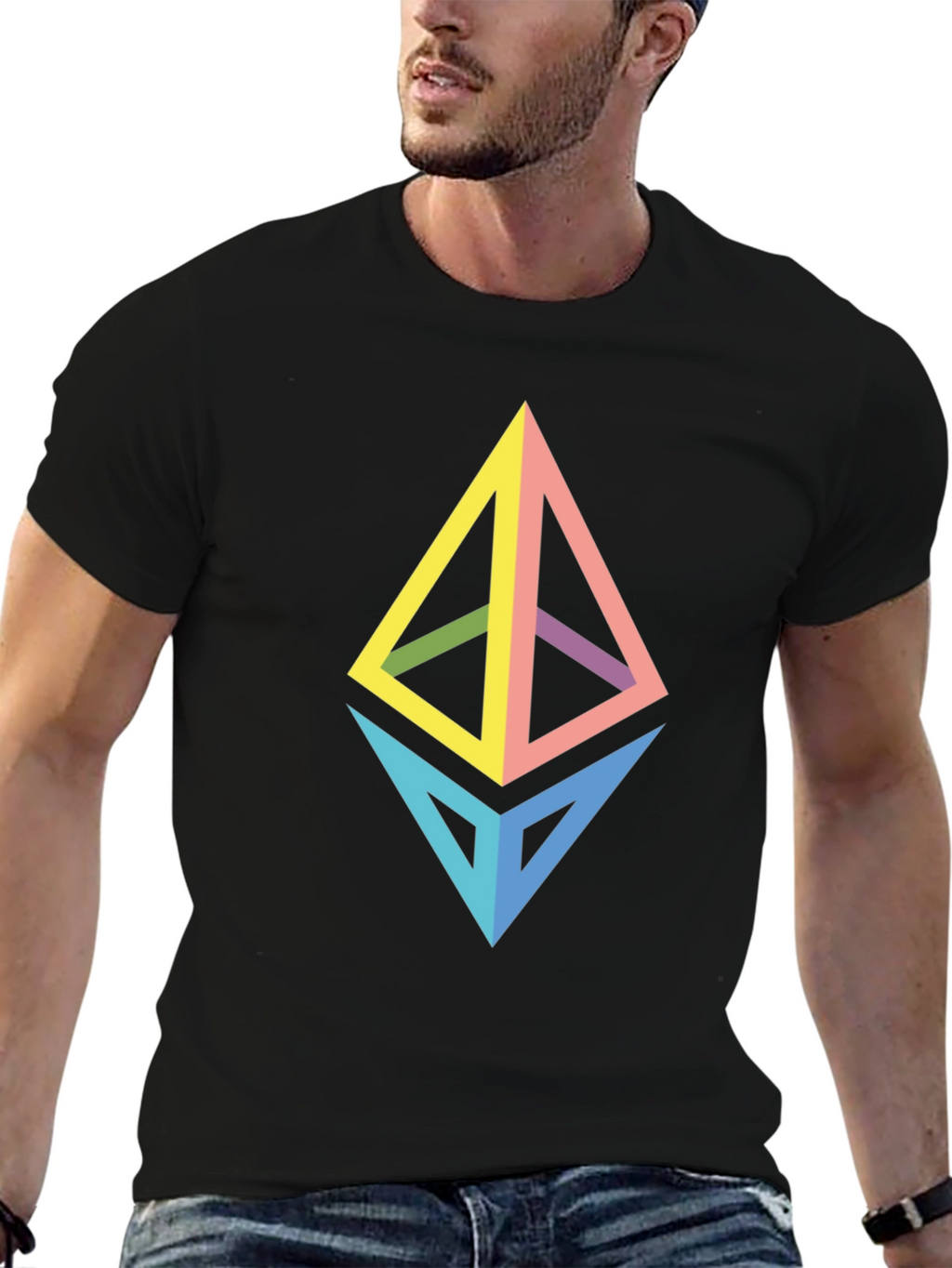 Ethereum Crypto Black T-Shirt