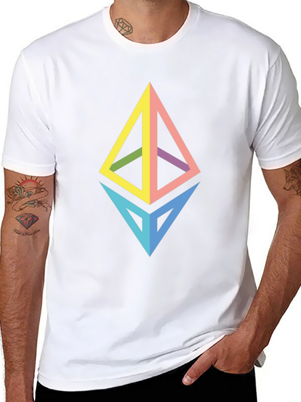 Ethereum Crypto Black T-Shirt
