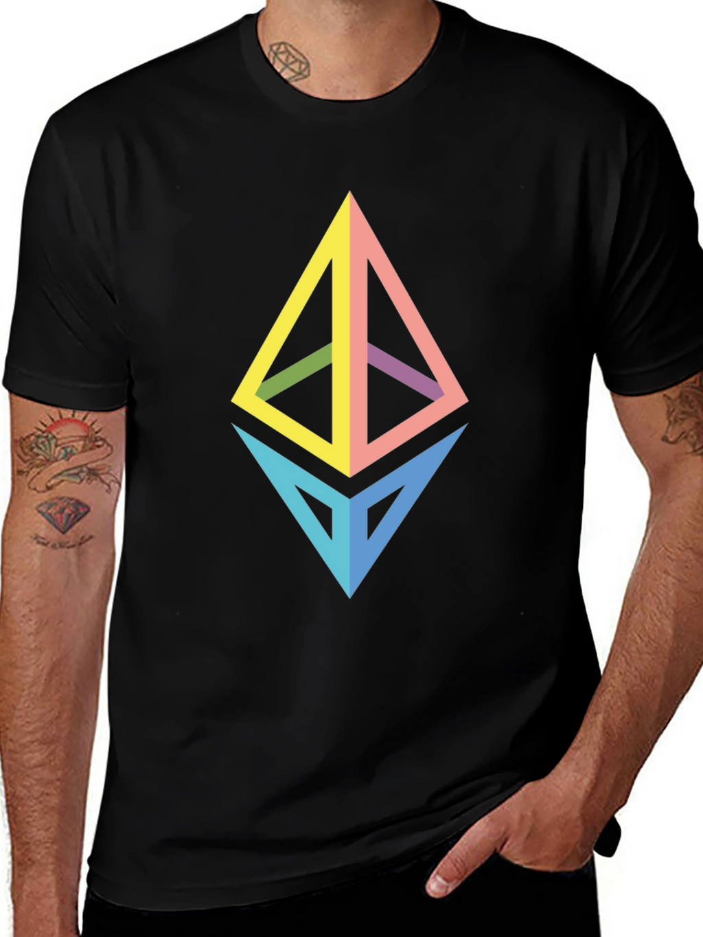 Ethereum Crypto Black T-Shirt