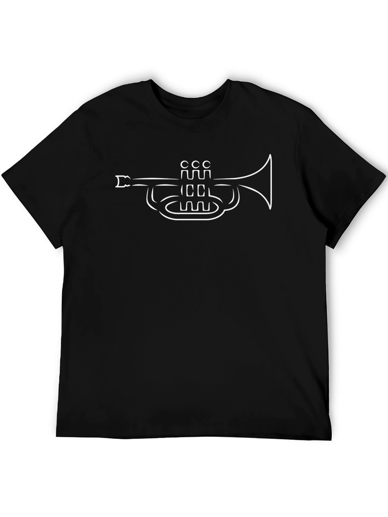 Trumpet Graphic T-Shirt - Musician Tee