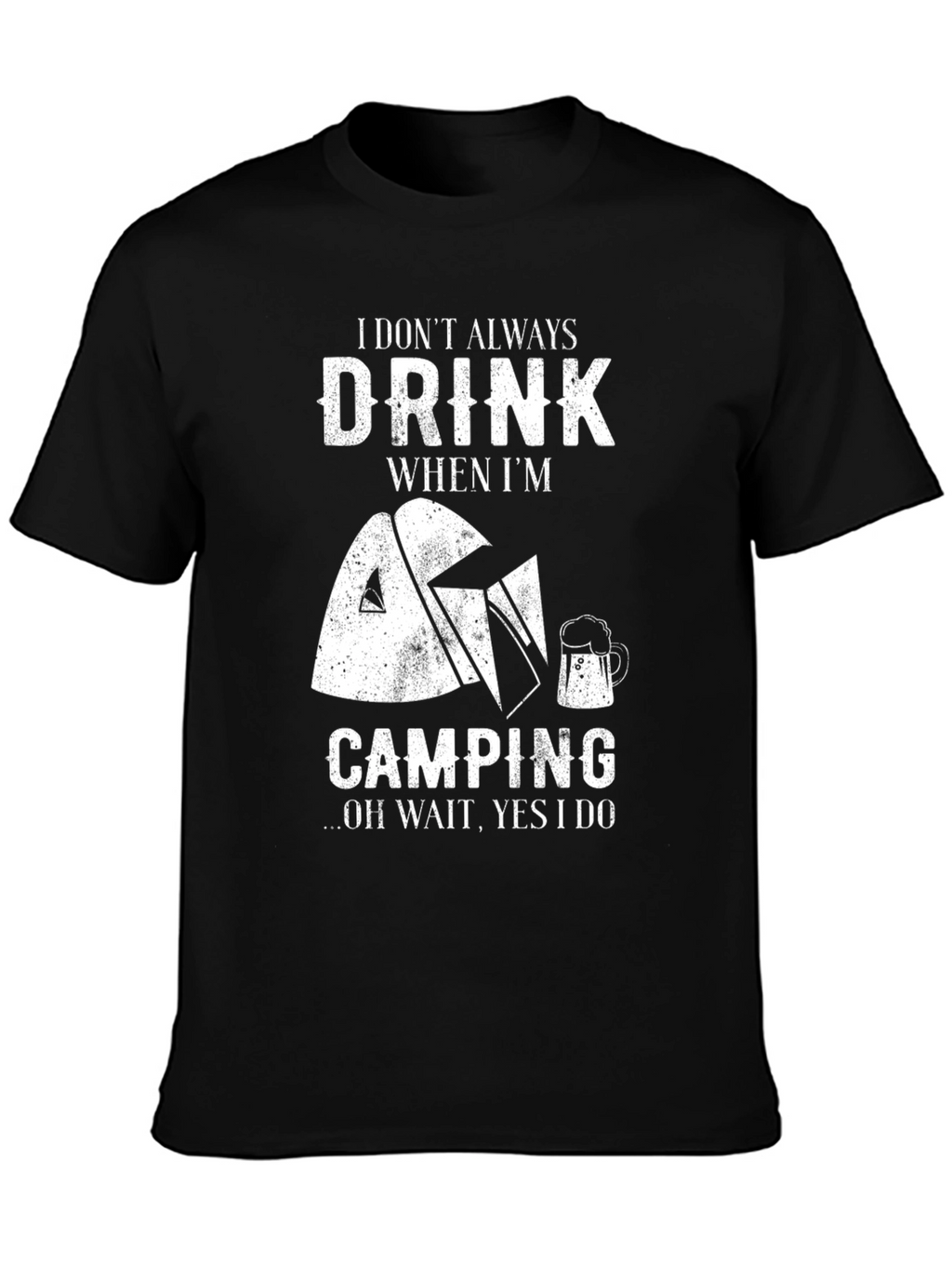 Camping Drinker T-Shirt