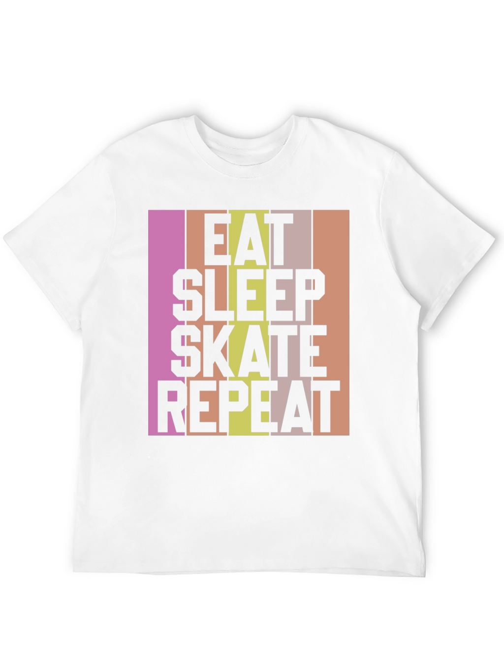 Eat Sleep Skate Repeat Graphic T-Shirt