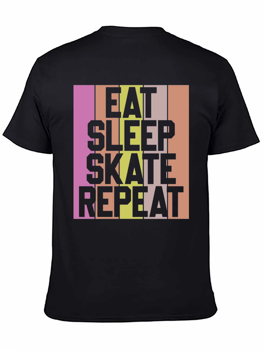 Eat Sleep Skate Repeat Graphic T-Shirt