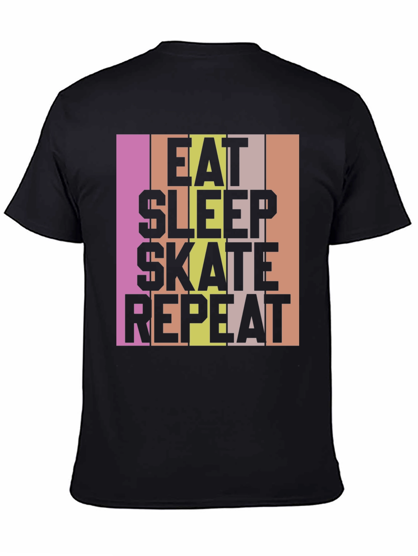 Eat Sleep Skate Repeat Graphic T-Shirt