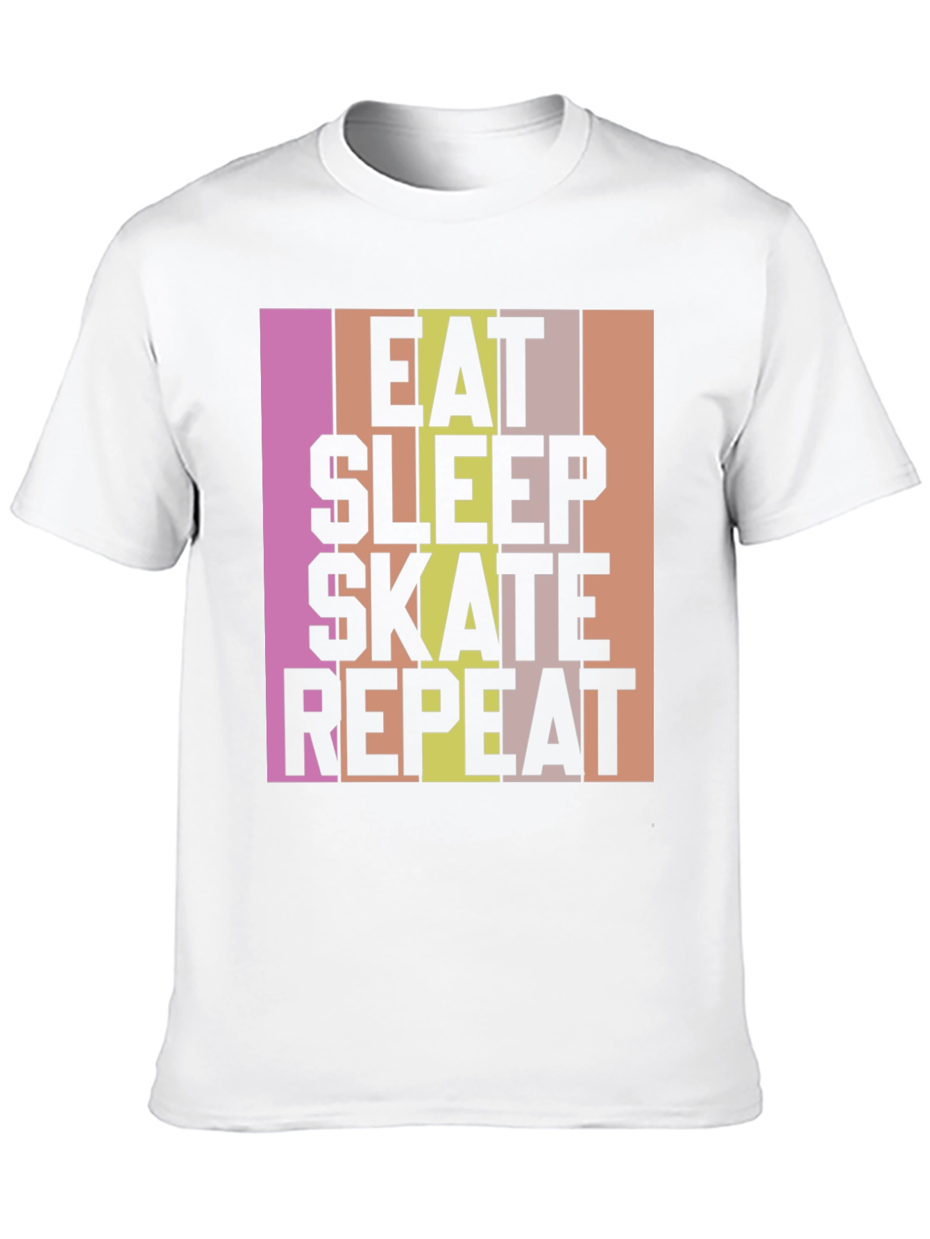 Eat Sleep Skate Repeat Graphic T-Shirt