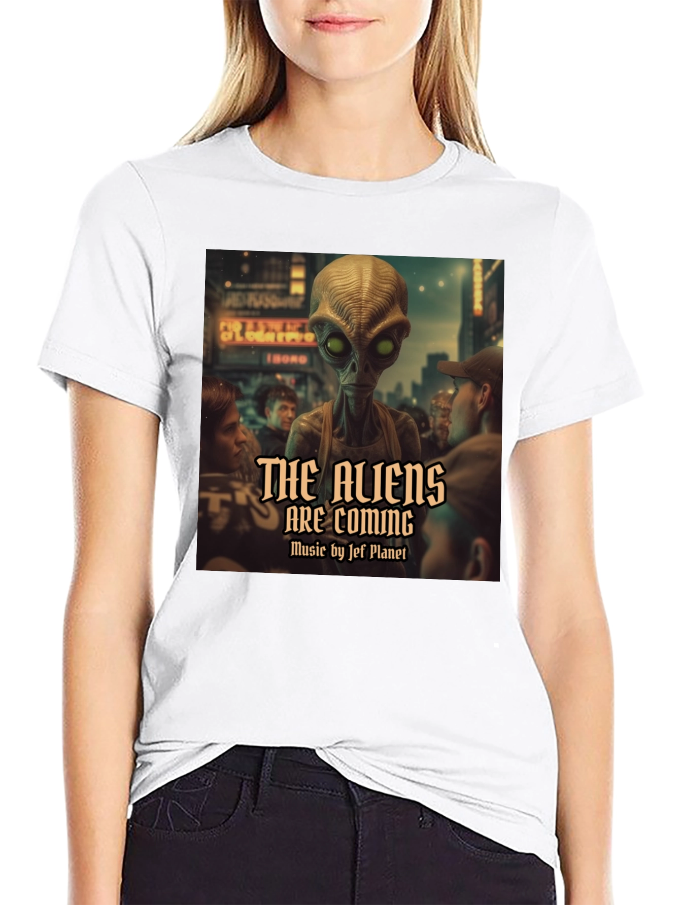 The Aliens Are Coming Graphic T-Shirt