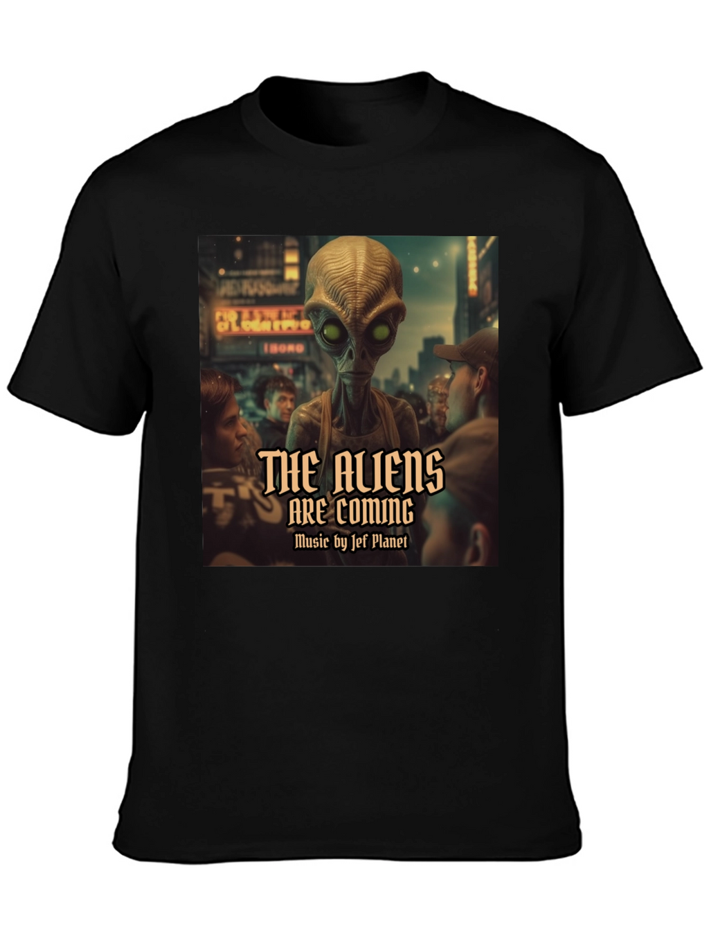 The Aliens Are Coming Graphic T-Shirt