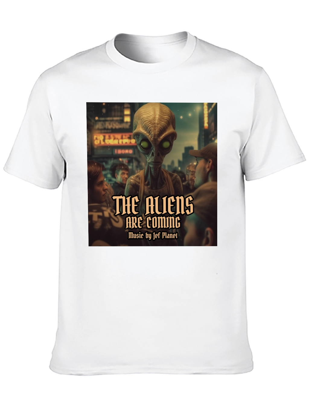 The Aliens Are Coming Graphic T-Shirt