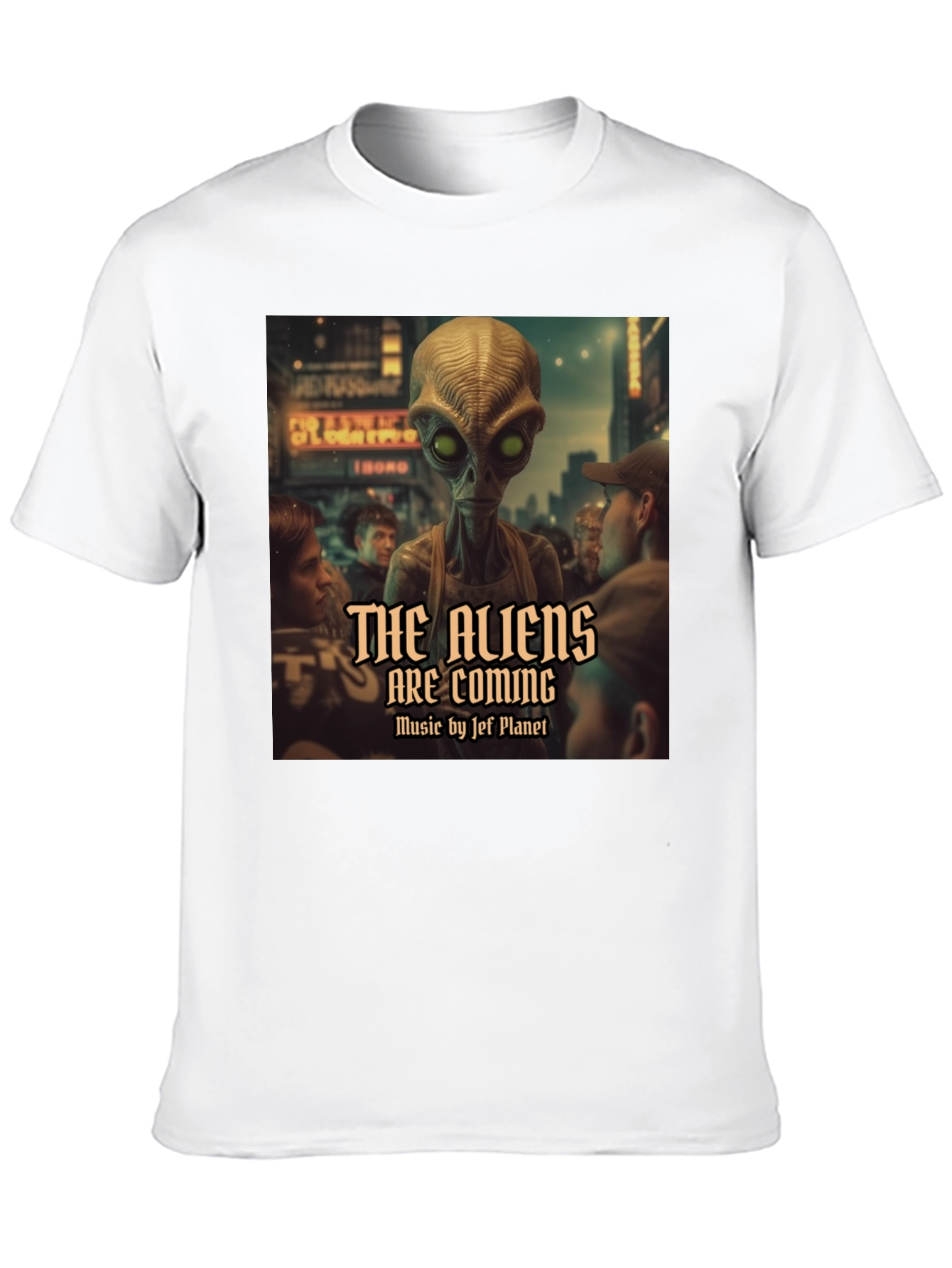 The Aliens Are Coming Graphic T-Shirt