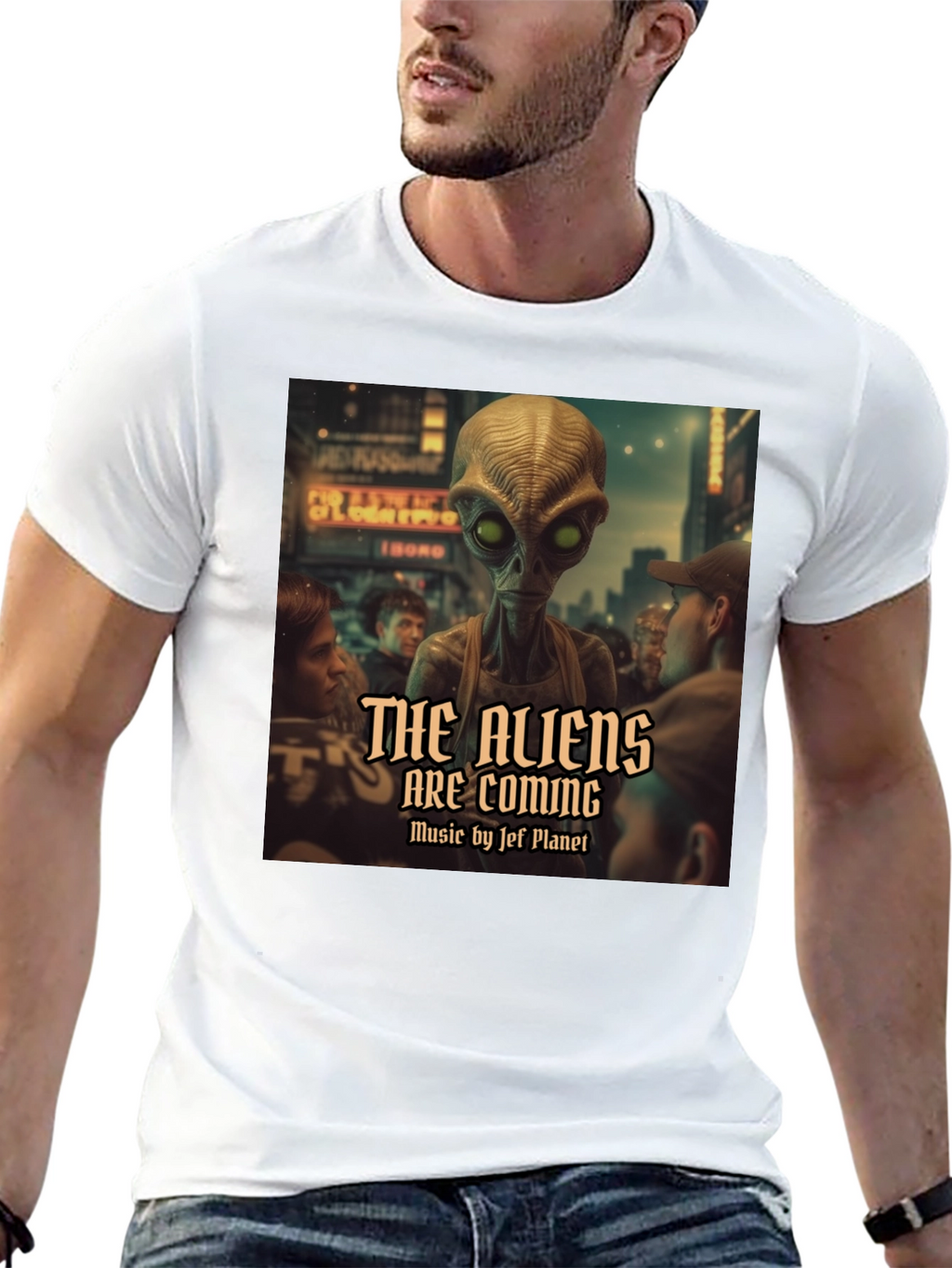 The Aliens Are Coming Graphic T-Shirt