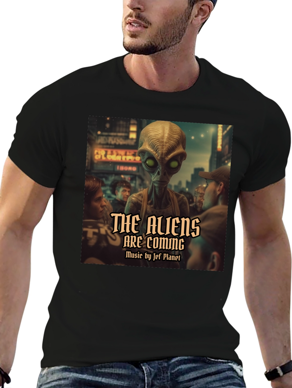 The Aliens Are Coming Graphic T-Shirt