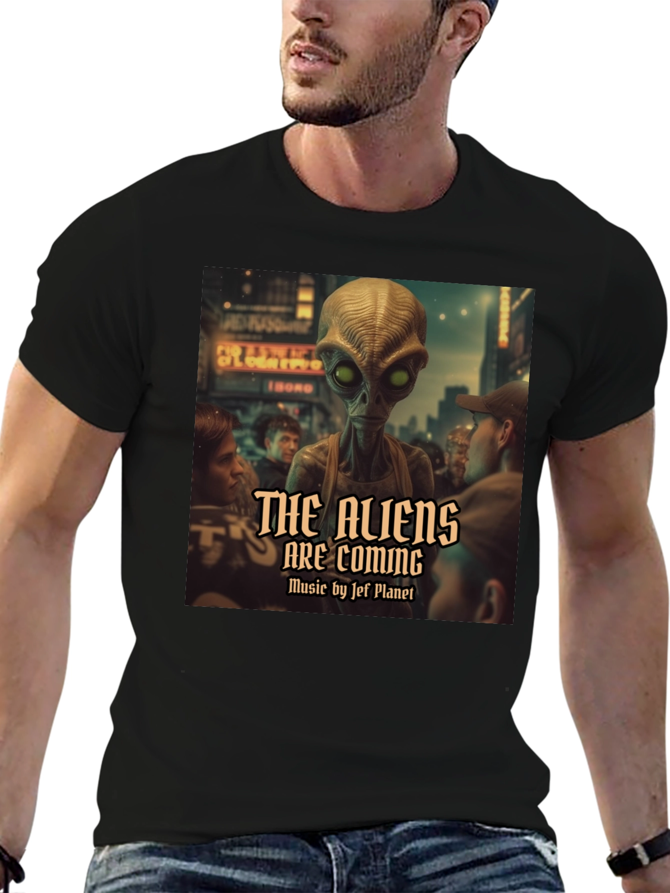 The Aliens Are Coming Graphic T-Shirt