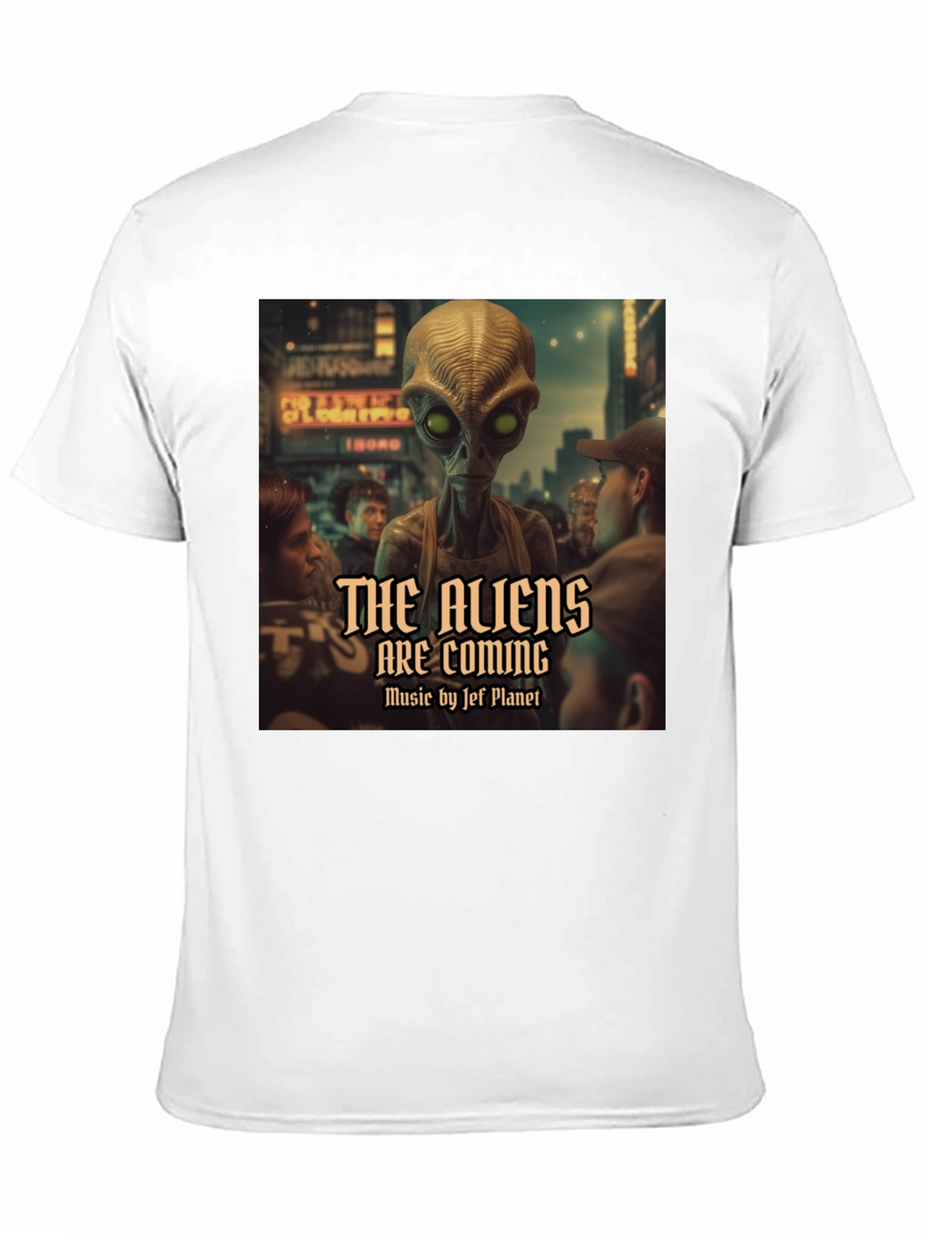 The Aliens Are Coming Graphic T-Shirt