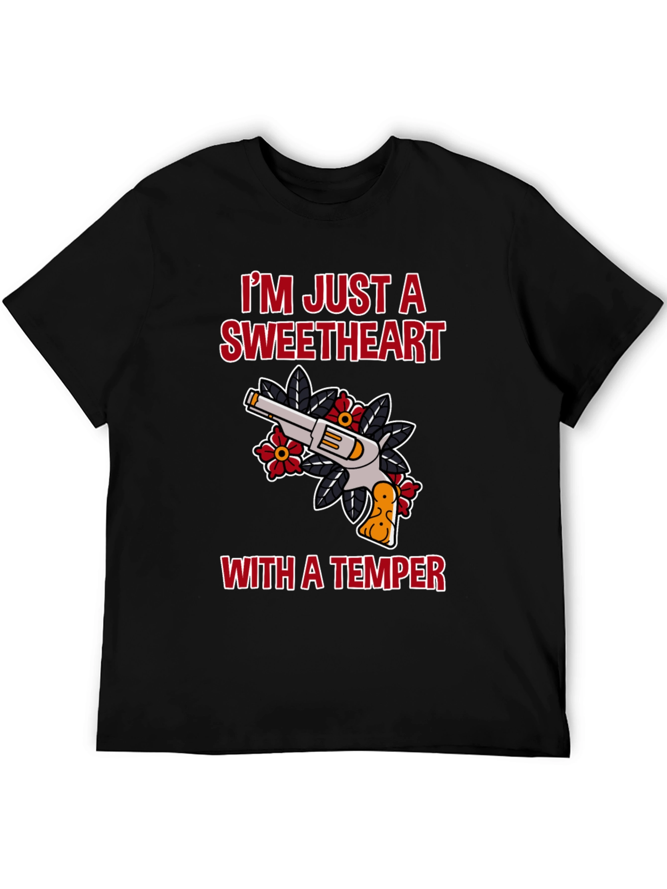 Sweetheart Temper Gun Graphic Tee