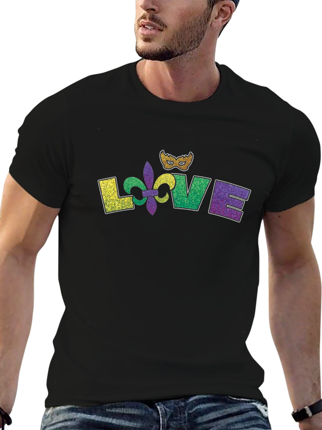 Mardi Gras LOVE T-Shirt