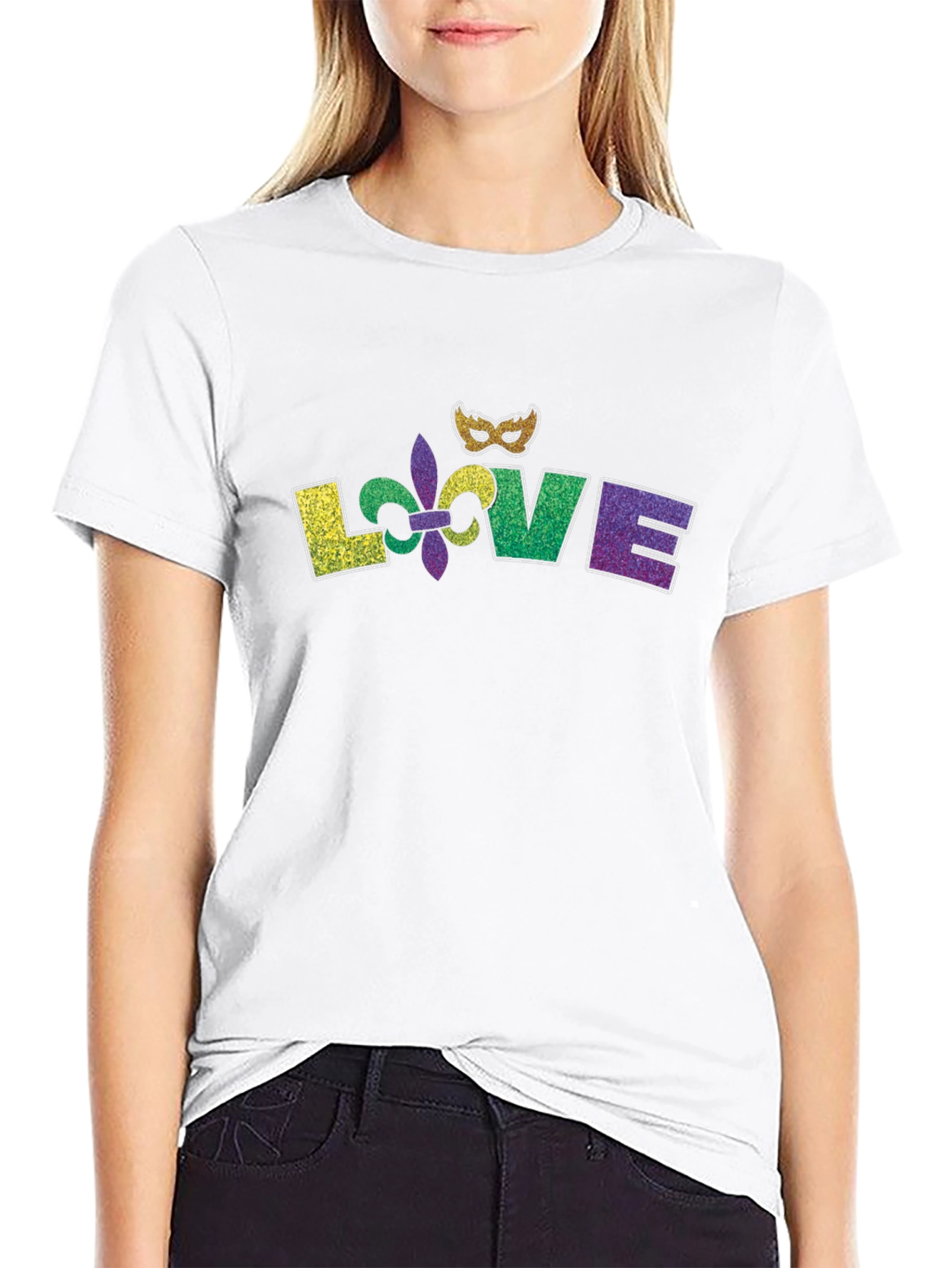 Mardi Gras LOVE T-Shirt