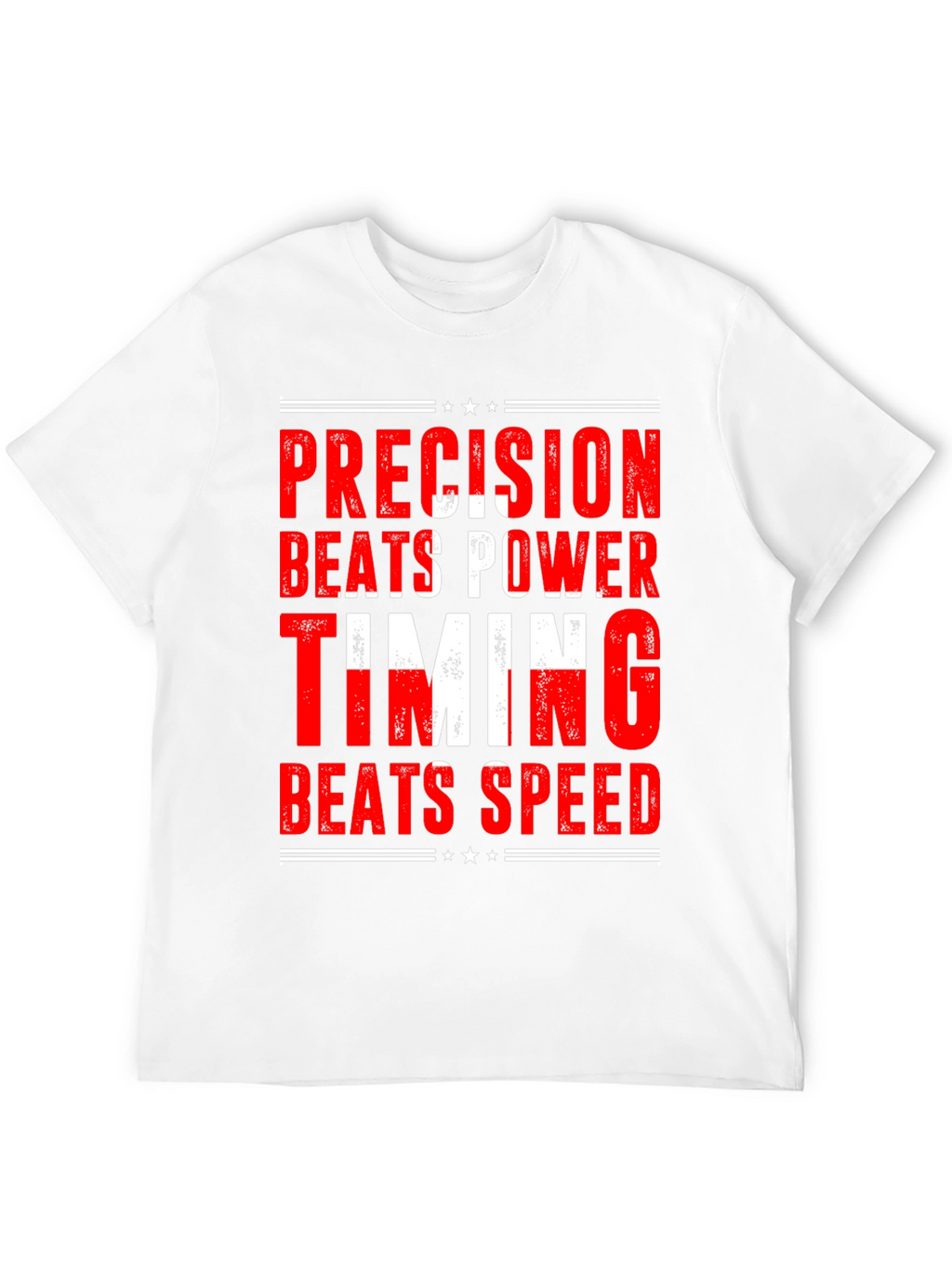 Precision Beats Power Graphic Tee