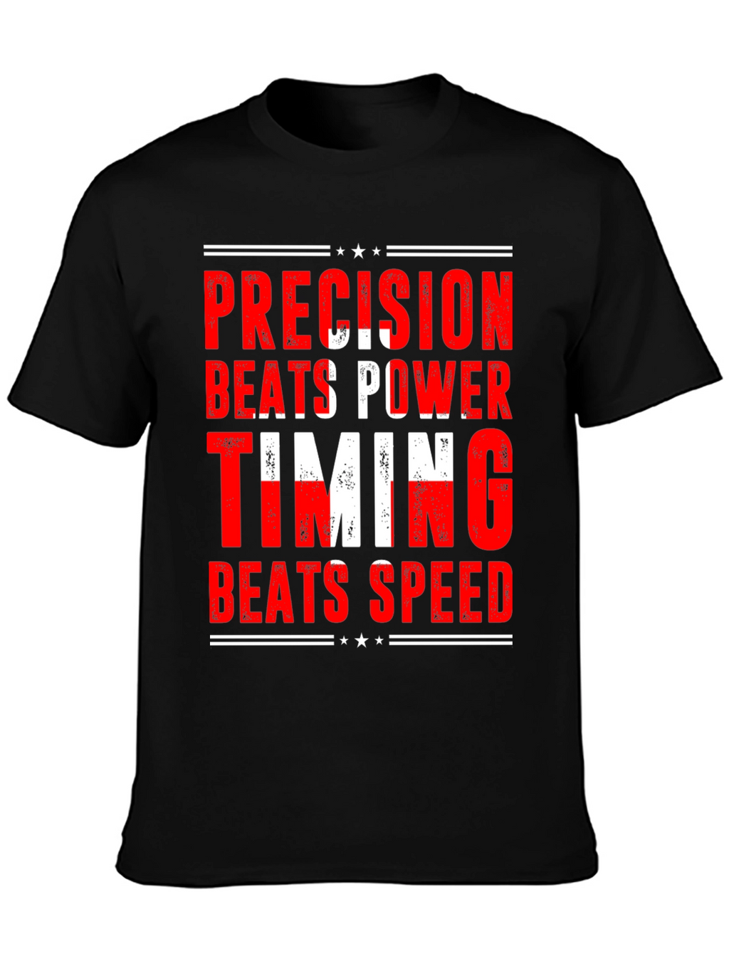 Precision Beats Power Graphic Tee