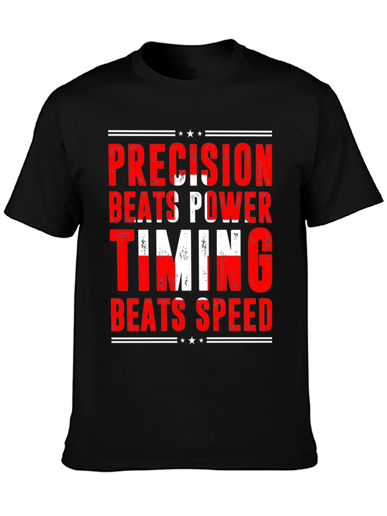 Precision Beats Power Graphic Tee