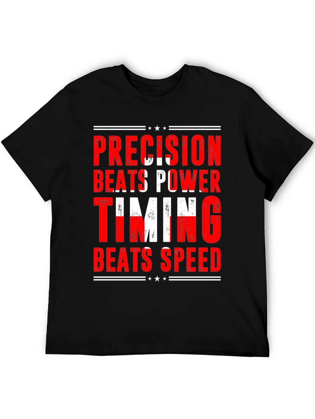 Precision Beats Power Graphic Tee