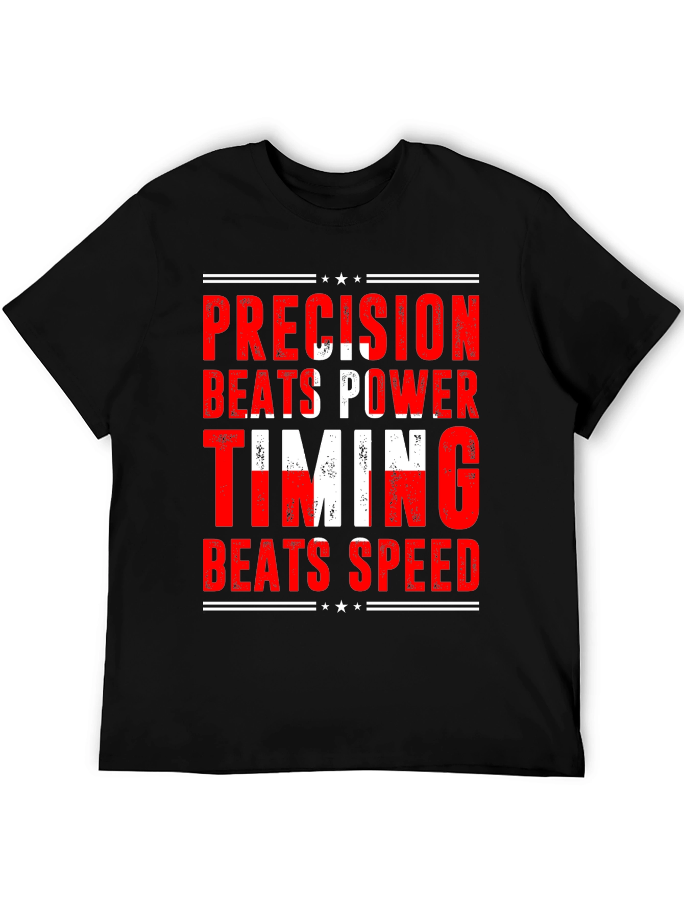 Precision Beats Power Graphic Tee