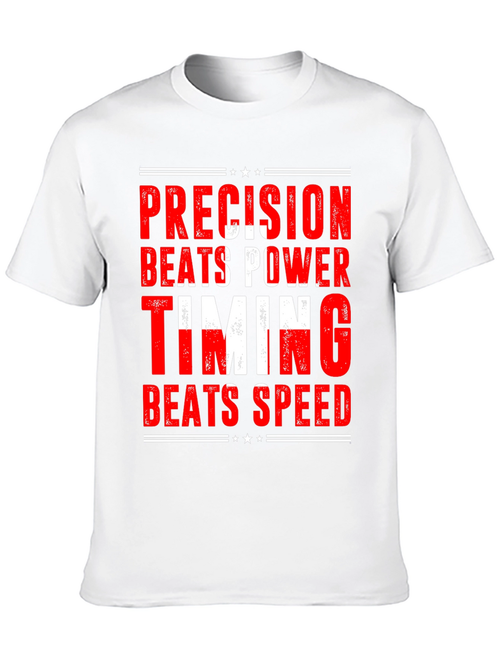 Precision Beats Power Graphic Tee