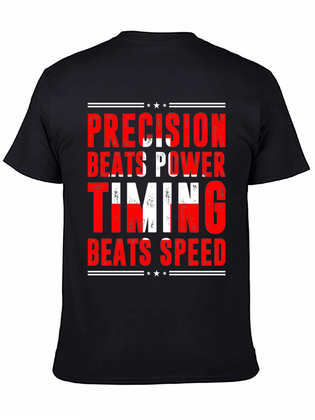 Precision Beats Power Graphic Tee