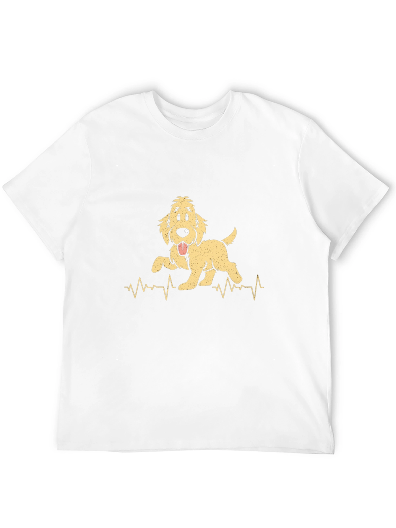 Dog Heartbeat T-Shirt - Cute Pet Lover Tee