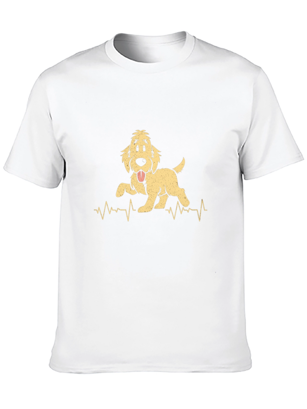 Dog Heartbeat T-Shirt - Cute Pet Lover Tee