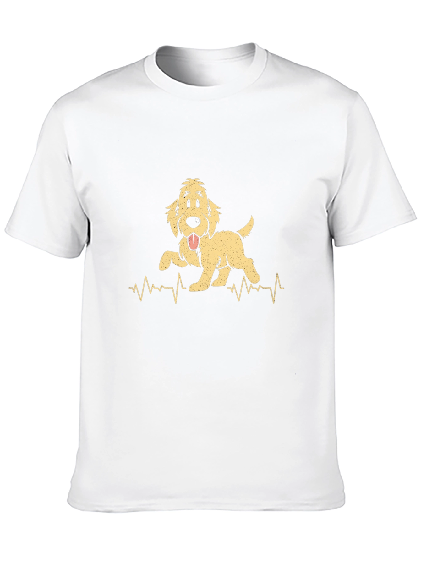 Dog Heartbeat T-Shirt - Cute Pet Lover Tee