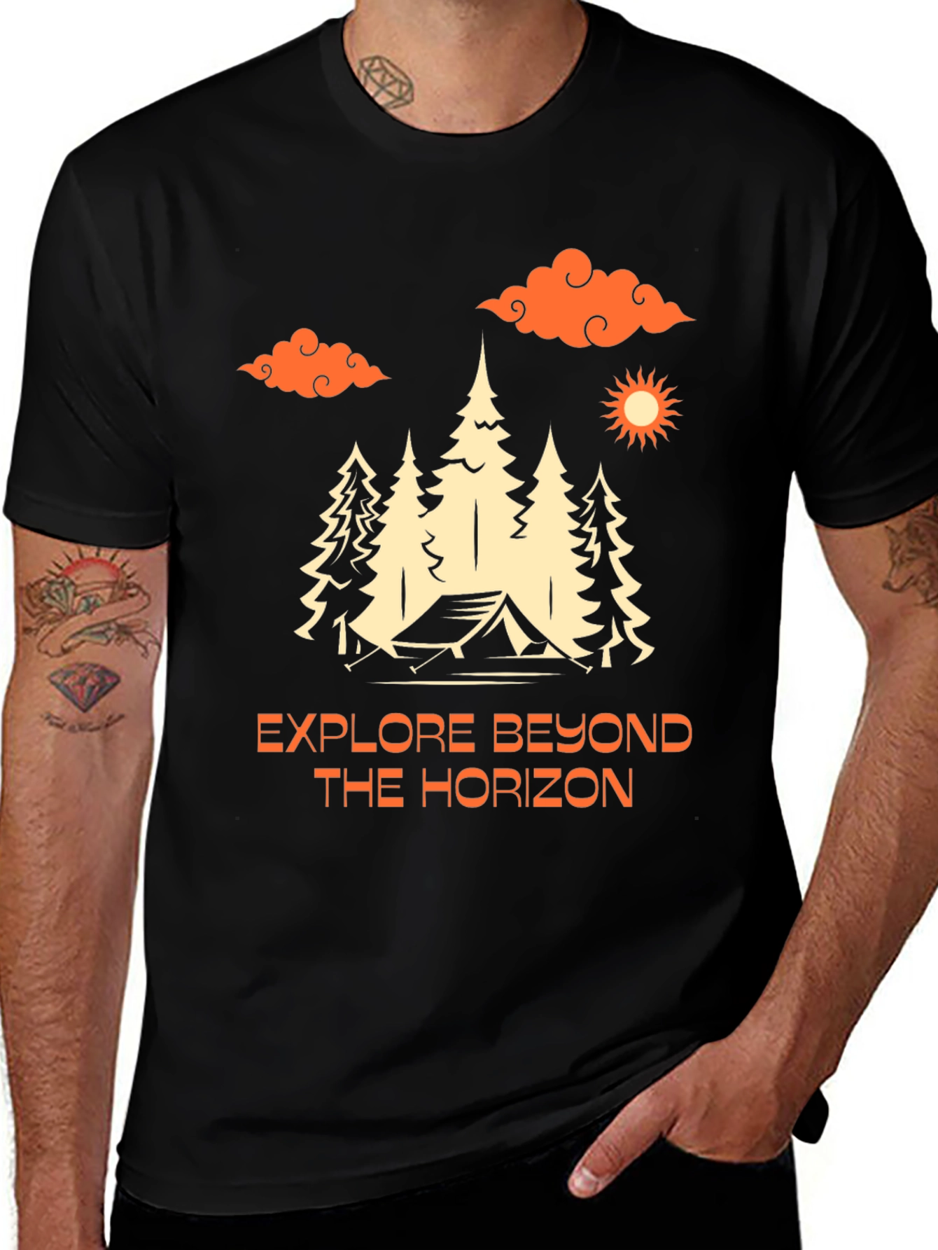 Explore Beyond Horizon Graphic Tee