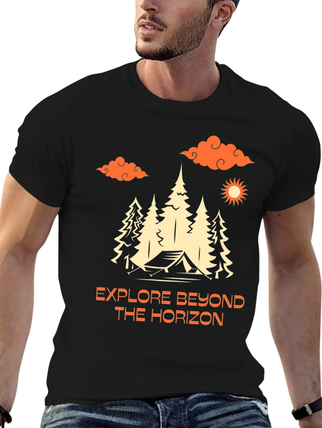 Explore Beyond Horizon Graphic Tee