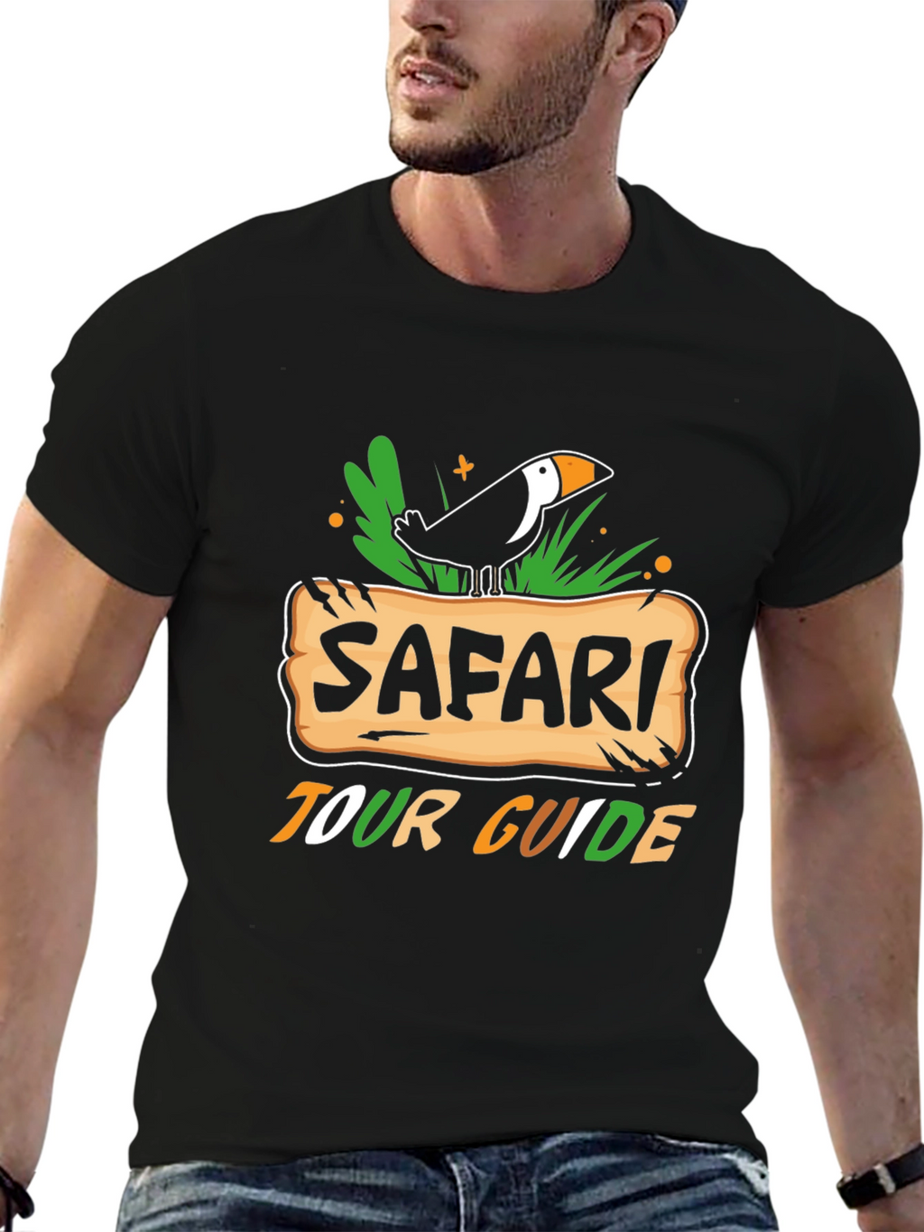 Safari Tour Guide T-Shirt