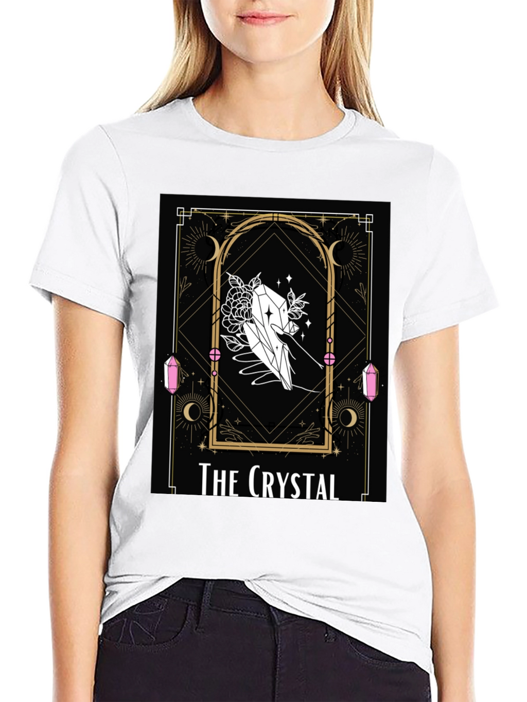 The Crystal Tarot Card Graphic Tee