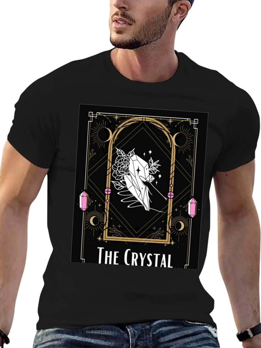 The Crystal Tarot Card Graphic Tee